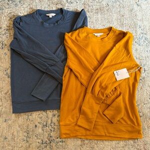 Set of Two Soft LC Lauren Conrad Crew Sweatshirts